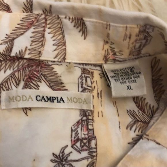 Tropical Hawaiian Aloha Buttondown Men’s XL - Picture 6 of 7